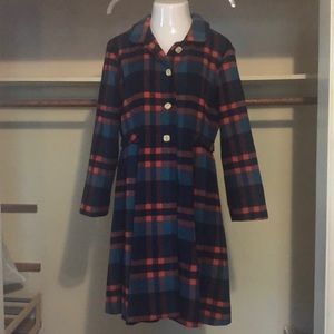 Alice’s Pig Plaid Winter Coat
